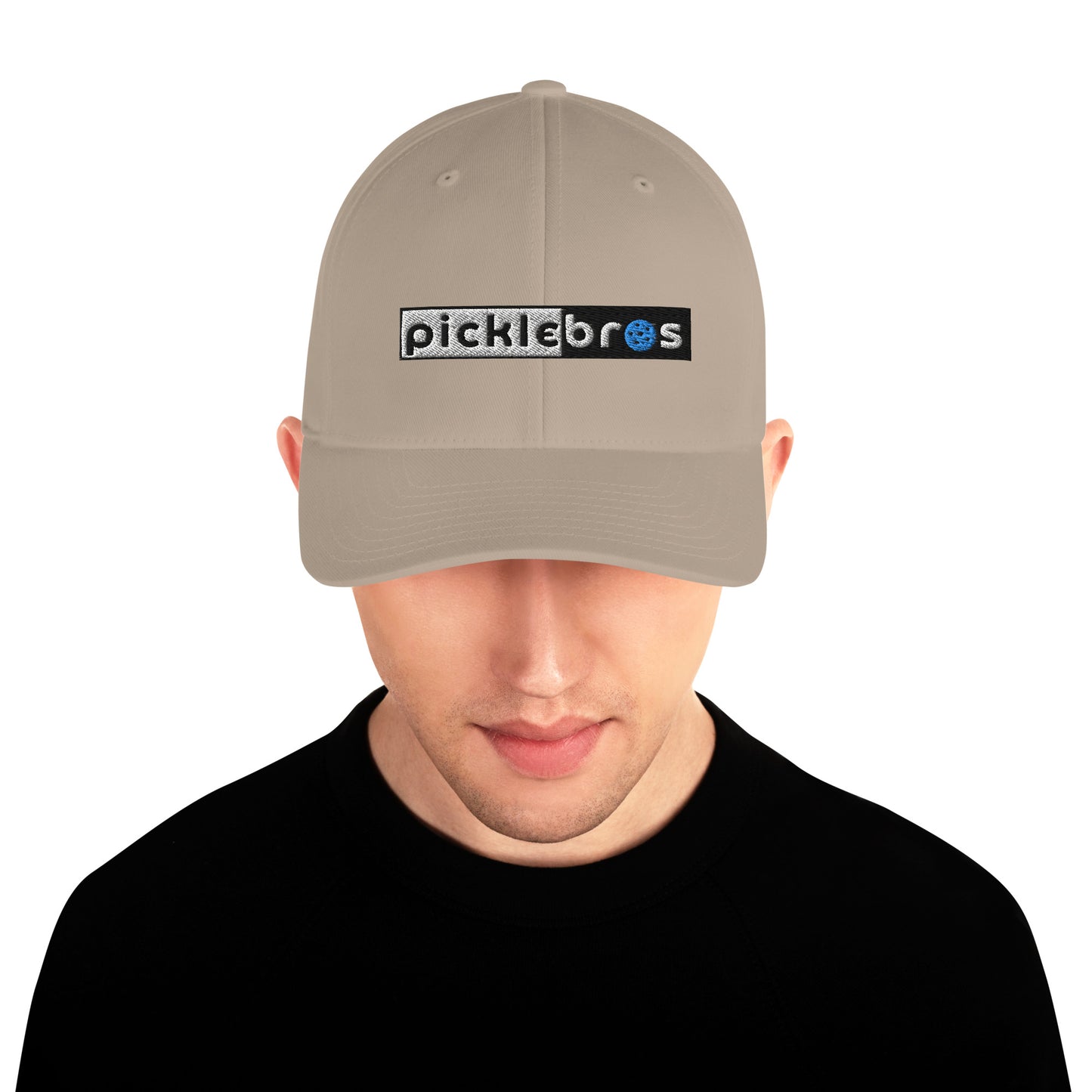 Picklebros Banner Logo Flexfit Dink Hat