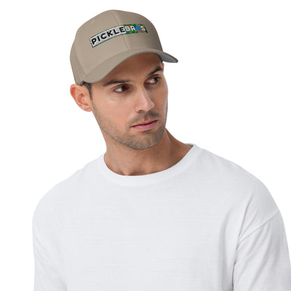 Picklebros Camo Banner Logo Structured Twill Cap