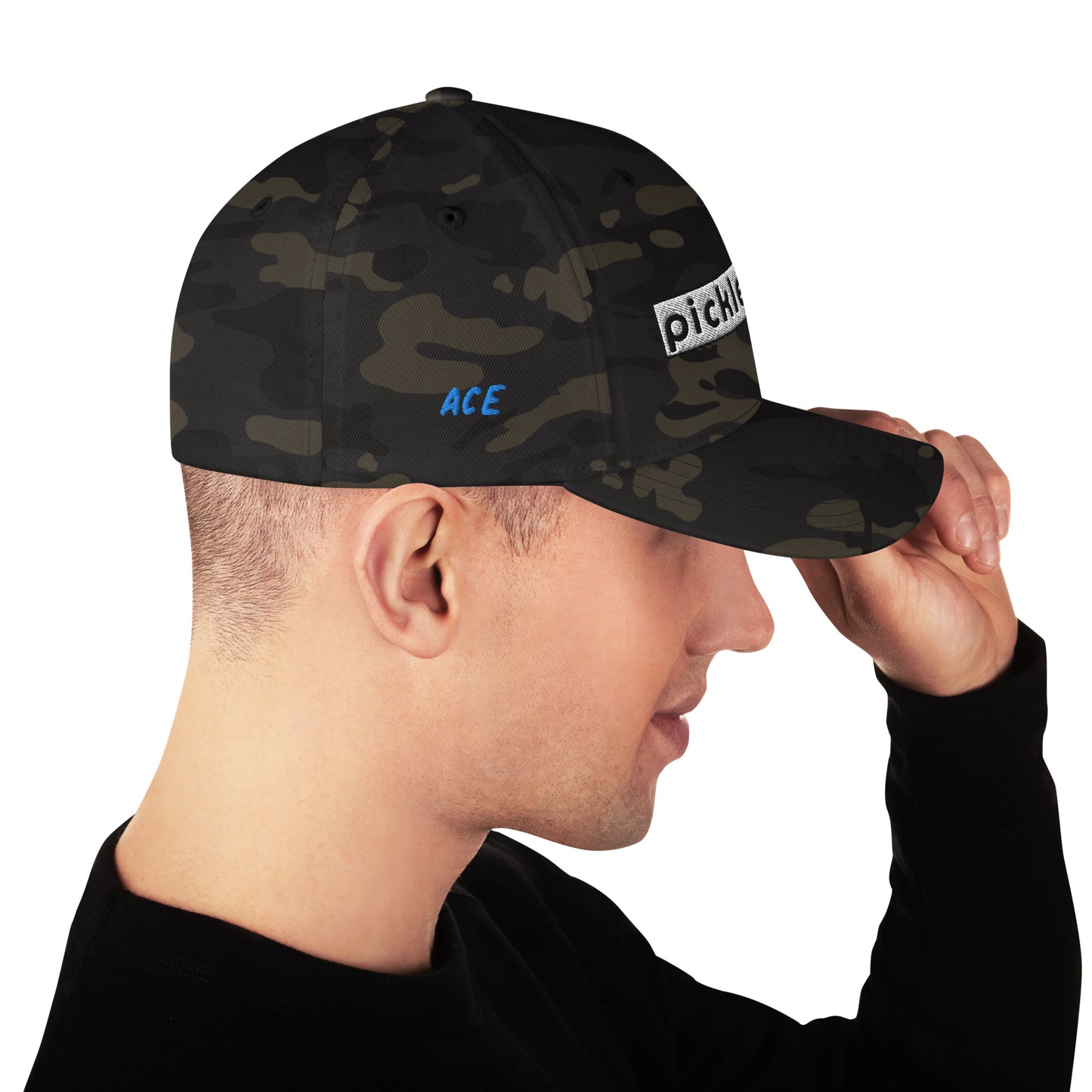 Picklebros Banner Logo Flexfit Ace Hat