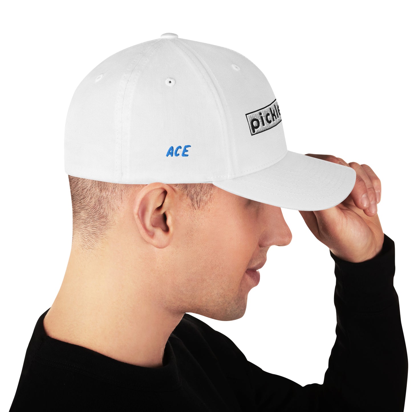 Picklebros Banner Logo Flexfit Ace Hat