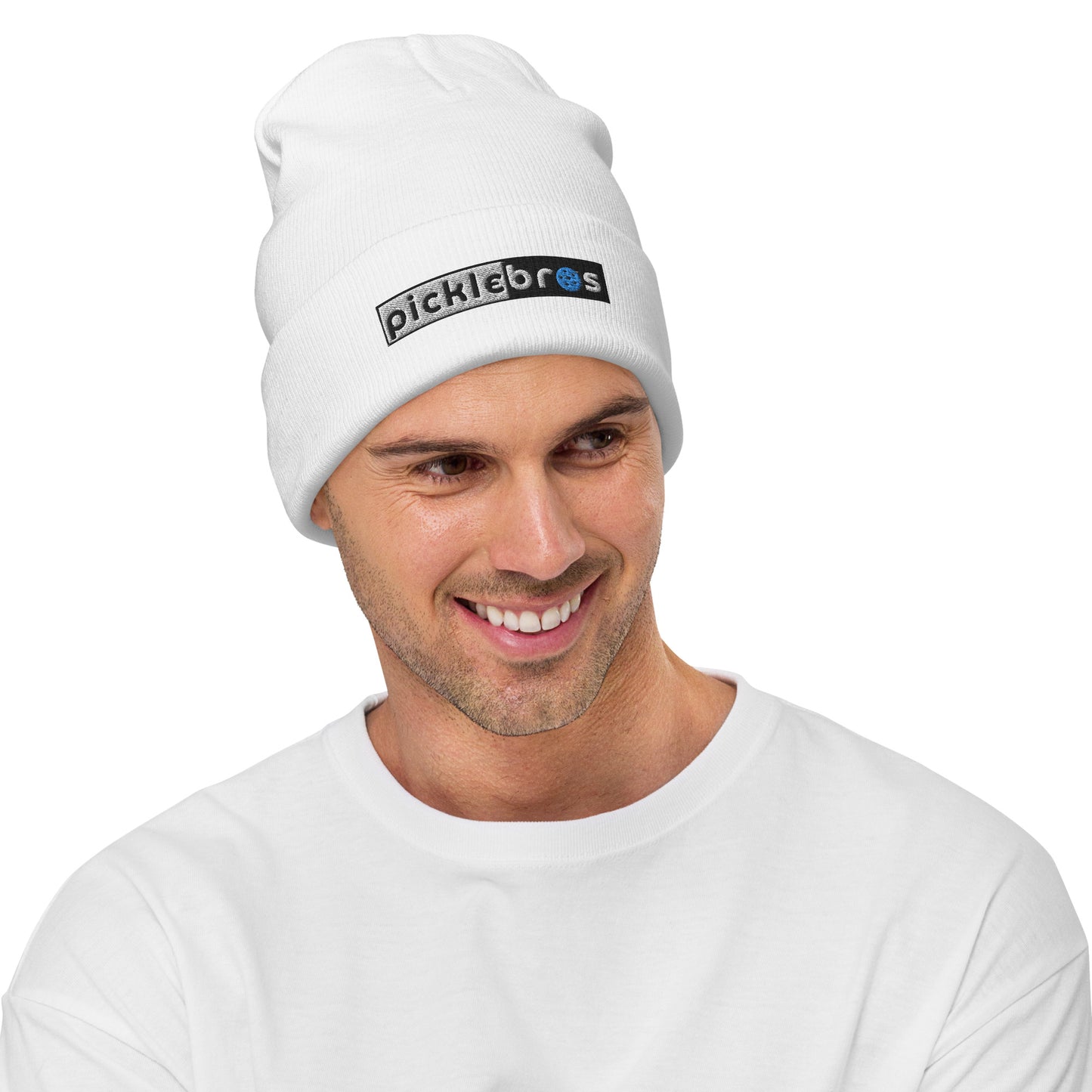 Picklebros Banner Logo Embroidered Beanie