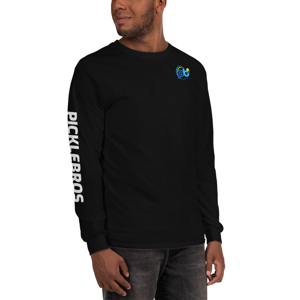 Picklebros Monogram & Right Sleeve Men’s Long Sleeve Shirt