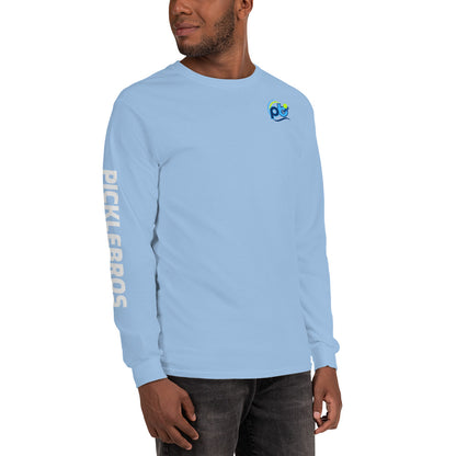 Picklebros Monogram & Right Sleeve Men’s Long Sleeve Shirt