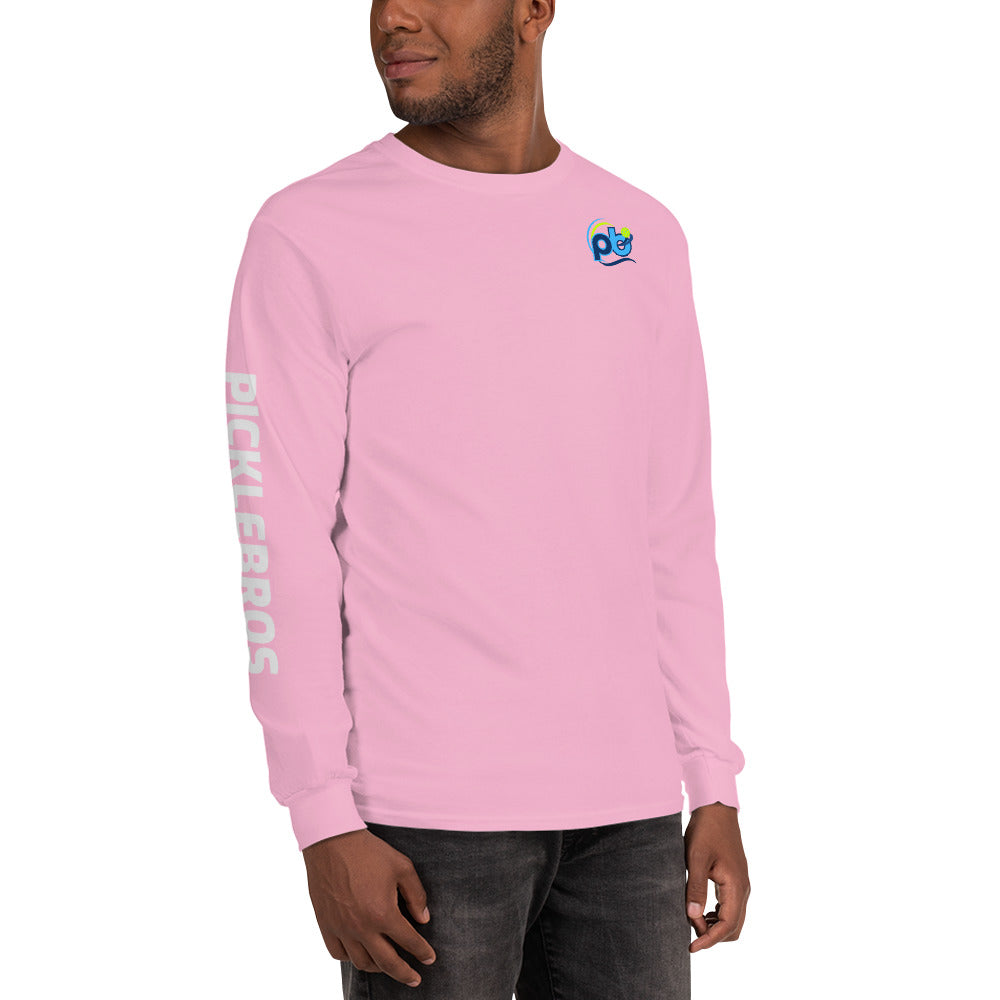 Picklebros Monogram & Right Sleeve Men’s Long Sleeve Shirt