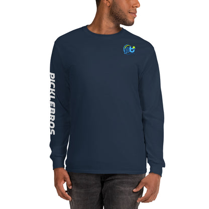 Picklebros Monogram & Right Sleeve Men’s Long Sleeve Shirt