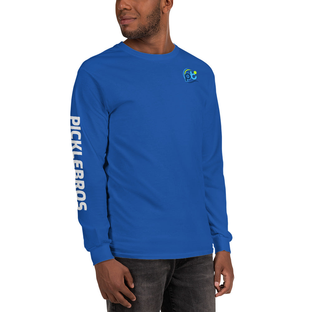 Picklebros Monogram & Right Sleeve Men’s Long Sleeve Shirt