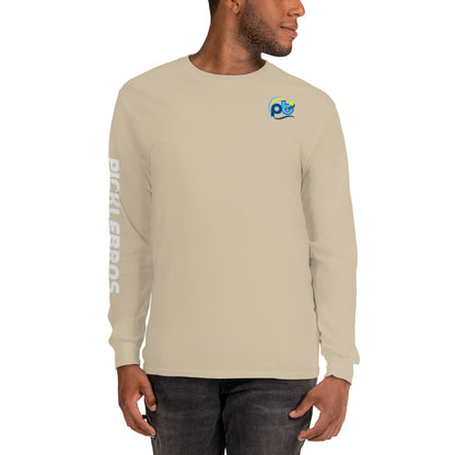 Picklebros Monogram & Right Sleeve Men’s Long Sleeve Shirt