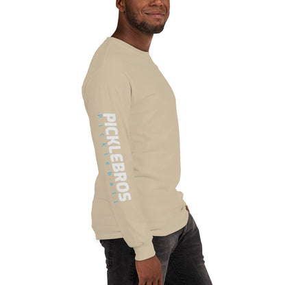 Picklebros Monogram & Right Sleeve Men’s Long Sleeve Shirt