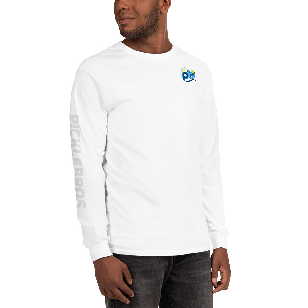 Picklebros Monogram & Right Sleeve Men’s Long Sleeve Shirt